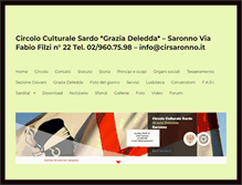 Tablet Screenshot of cirsaronno.it